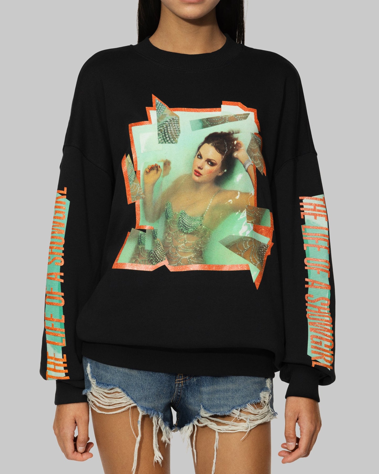 Conjunto de moletom com gola redonda The Life of a Showgirl