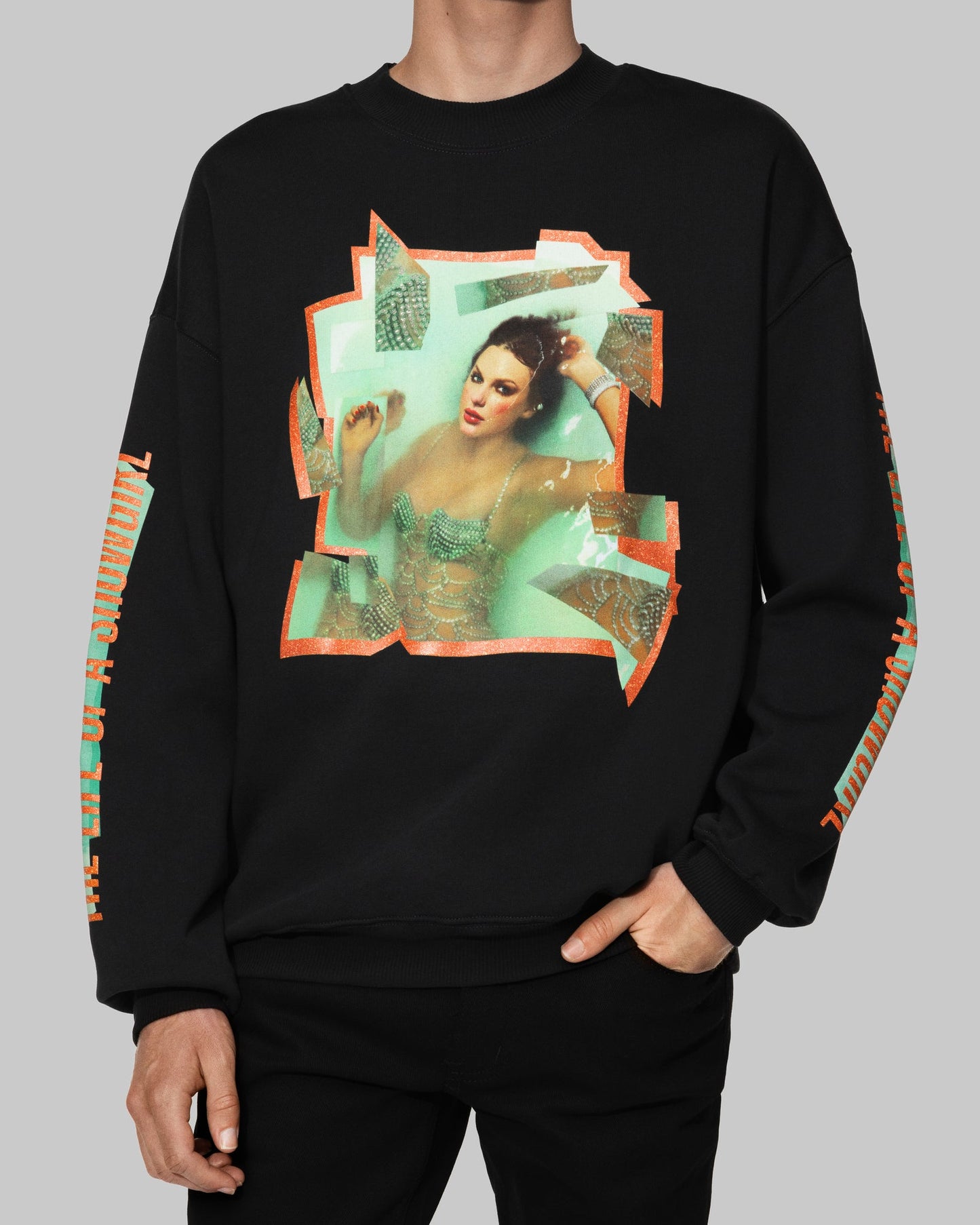Conjunto de moletom com gola redonda The Life of a Showgirl