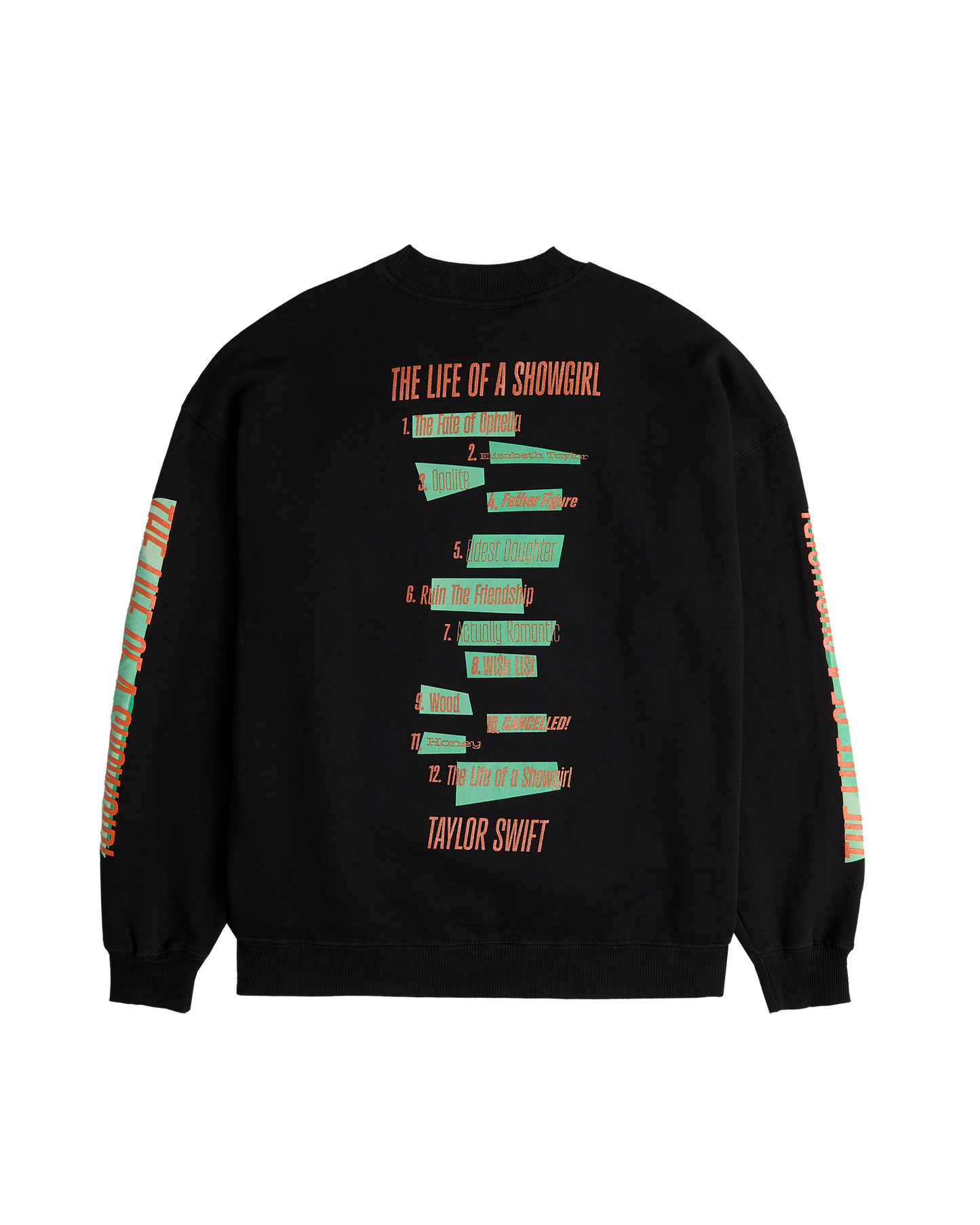 Conjunto de moletom com gola redonda The Life of a Showgirl